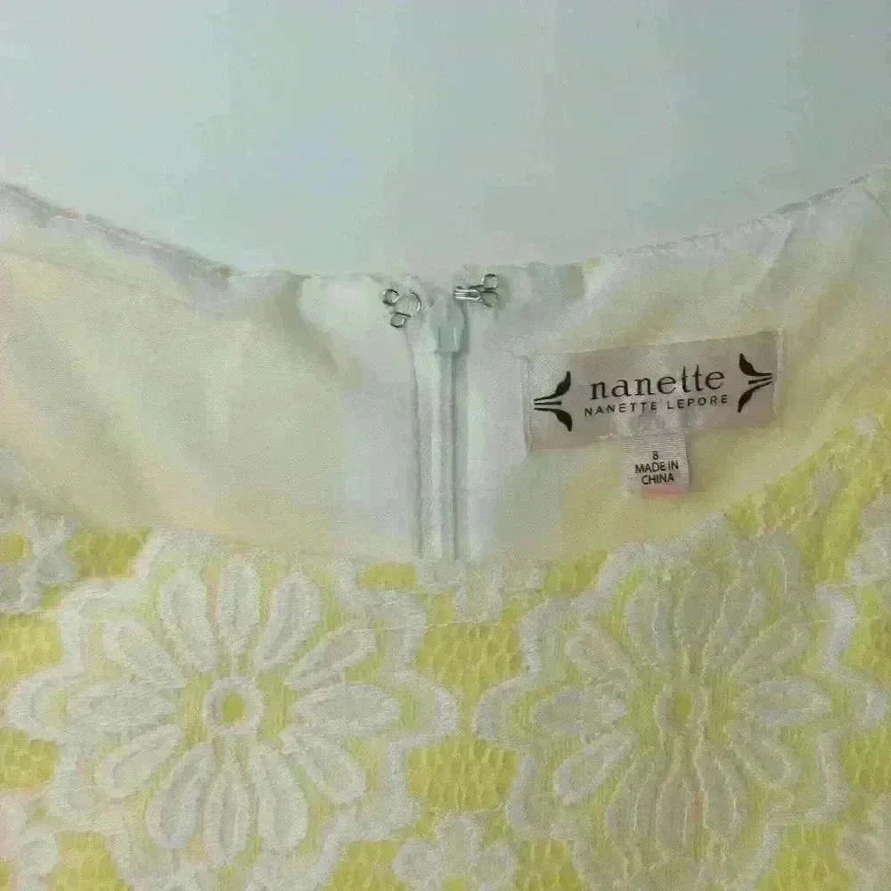 Nanette Lepore Womens 8 Floral Dress NWT $159 - Picture 5 of 6